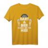 Lustiges Dart und Bier T-Shirt – Für Dartspieler, Dartfans und Dartprofis, ideales Geschenk zum Geburtstag oder Dartclub-Event