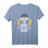 Lustiges Dart und Bier T-Shirt – Für Dartspieler, Dartfans und Dartprofis, ideales Geschenk zum Geburtstag oder Dartclub-Event