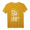 Läuft bei mir Dart T-Shirt – Lustige Geschenkidee für Dartspieler, Dartfans & Turnierteilnehmer