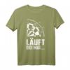 Läuft bei mir Dart T-Shirt – Lustige Geschenkidee für Dartspieler, Dartfans & Turnierteilnehmer
