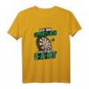 Ich bin Sportlich ich spiel Dart Geschenk T-Shirt – Witziges Dart Spruch für Turniere, Ligaspiele & Dartfans