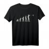 Dart Evolution T-Shirt – Lustiges Dart Spruch für Fans, Papas, Vereine & Profis als Geschenk zum Vatertag, Geburtstag oder Dart WM