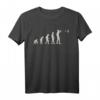 Dart Evolution T-Shirt – Lustiges Dart Spruch für Fans, Papas, Vereine & Profis als Geschenk zum Vatertag, Geburtstag oder Dart WM