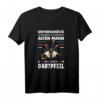 Dartspieler T-Shirt mit Dartpfeil Motiv - Perfekt für Dartzubehör, Dartscheibe & Dartautomat, Geschenk für Dartfans