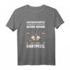 Dartspieler T-Shirt mit Dartpfeil Motiv - Perfekt für Dartzubehör, Dartscheibe & Dartautomat, Geschenk für Dartfans
