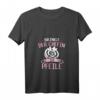 Damen Dart T-Shirt mit V-Ausschnitt - Lustiges Geschenk für Dartspielerinnen, Turniere & Geburtstage