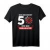 Dart 50. Geburtstag Bulls-Eye T-Shirt - Lustiges Geschenk für Dartspieler und Dart Liebhaber zum 50. Geburtstag