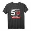 Dart 50. Geburtstag Bulls-Eye T-Shirt - Lustiges Geschenk für Dartspieler und Dart Liebhaber zum 50. Geburtstag