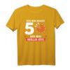 Dart 50. Geburtstag Bulls-Eye T-Shirt - Lustiges Geschenk für Dartspieler und Dart Liebhaber zum 50. Geburtstag