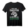 Darten Kommen In Den Garten Dart Outfit - Lustiges Dartspieler T-Shirt für Geburtstage, Weihnachten & Vatertag für Dartfans & -spieler