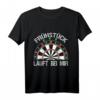 Dart Frühstück 26 Breakfast Fun Shirt - Lustiges Klassiker Dart T-Shirt für Dartfans & Sportliebhaber