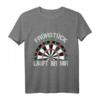 Dart Frühstück 26 Breakfast Fun Shirt - Lustiges Klassiker Dart T-Shirt für Dartfans & Sportliebhaber