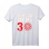 Lustiges Dart Kostüm Triple 10 T-Shirt zum 30. Geburtstag – Geschenk für Dartspieler und Dartfans, lustiges Design für Männer