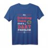 Dartspieler T-Shirt Lustiges Design mit Spruch - Perfekt für Dartfans, Frauen & Männer, Humorvolles Outfit für Darter