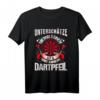 Opa Dartpfeil T-Shirt – Geschenk für Dartspieler, Dart Papa & Opa mit Dart Design