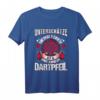 Opa Dartpfeil T-Shirt – Geschenk für Dartspieler, Dart Papa & Opa mit Dart Design