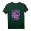Reichet mir die Pfeile die Königin will darten - Frauen Dart T-Shirt mit Herzen, Dartscheibe & Dartpfeilen für Hobbyspielerinnen in Rosa