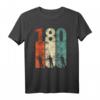 Retro 180 Darts Triple 20 Vintage Dartspieler T-Shirt – Lustiges Geschenk für Dartfans, Freunde & Männer, ideal fürs Turnier & Feier