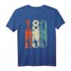 Retro 180 Darts Triple 20 Vintage Dartspieler T-Shirt – Lustiges Geschenk für Dartfans, Freunde & Männer, ideal fürs Turnier & Feier