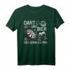 Lustiges Retro Vintage Herren Dart und Bier T-Shirt – Perfektes Geschenk für Dartfans, Champions & Bierliebhaber für Vatertag, Geburtstag & Weihnachten