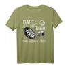 Lustiges Retro Vintage Herren Dart und Bier T-Shirt – Perfektes Geschenk für Dartfans, Champions & Bierliebhaber für Vatertag, Geburtstag & Weihnachten