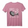 Lustiges Retro Vintage Herren Dart und Bier T-Shirt – Perfektes Geschenk für Dartfans, Champions & Bierliebhaber für Vatertag, Geburtstag & Weihnachten