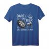 Lustiges Retro Vintage Herren Dart und Bier T-Shirt – Perfektes Geschenk für Dartfans, Champions & Bierliebhaber für Vatertag, Geburtstag & Weihnachten