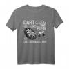 Lustiges Retro Vintage Herren Dart und Bier T-Shirt – Perfektes Geschenk für Dartfans, Champions & Bierliebhaber für Vatertag, Geburtstag & Weihnachten