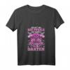 Damen Dartspieler Geschenk T-Shirt mit lustigem Spruch - Perfekt für Dart-Frauen, Geburtstags- & Weihnachtsgeschenk