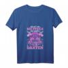 Damen Dartspieler Geschenk T-Shirt mit lustigem Spruch - Perfekt für Dart-Frauen, Geburtstags- & Weihnachtsgeschenk