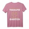 Dart Ich Brauch keine Therapie ich brauch nur Darten T-Shirt – Lustiges Geschenk für Dartspieler im Ruhestand