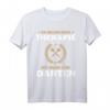 Dart Ich Brauch keine Therapie ich brauch nur Darten T-Shirt – Lustiges Geschenk für Dartspieler im Ruhestand