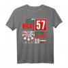 57. Geburtstag Dart T-Shirt mit lustigem Spruch 'Ich bin nicht 57, ich bin dtripple 19!' - Perfektes Geschenk für Dart-Fans und Geburtstagskinder