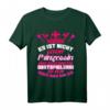 Prinzessin Dartscheibe & Dartpfeile Dart T-Shirt – Lustiges Geschenk für Dartspieler & Dartspielerinnen zum Geburtstag, Weihnachten & Vereinsfest