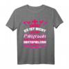 Prinzessin Dartscheibe & Dartpfeile Dart T-Shirt – Lustiges Geschenk für Dartspieler & Dartspielerinnen zum Geburtstag, Weihnachten & Vereinsfest