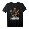 Dartspieler T-Shirt mit lustigem Motiv 'Lieber 180 statt 26 Punkte' – Perfekt für Darts-Fans und Hobbyspieler für Frauen und Männer