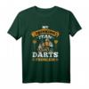 Dartspieler T-Shirt mit lustigem Motiv 'Lieber 180 statt 26 Punkte' – Perfekt für Darts-Fans und Hobbyspieler für Frauen und Männer