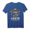 Dartspieler T-Shirt mit lustigem Motiv 'Lieber 180 statt 26 Punkte' – Perfekt für Darts-Fans und Hobbyspieler für Frauen und Männer