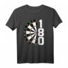 Dartspieler T-Shirt mit Dartboard & Kneipen-Motiv - Perfekt für Dartfans, Dartspieler & Dartverein, Vintage Dartsport Geschenk
