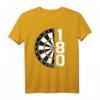 Dartspieler T-Shirt mit Dartboard & Kneipen-Motiv - Perfekt für Dartfans, Dartspieler & Dartverein, Vintage Dartsport Geschenk