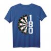 Dartspieler T-Shirt mit Dartboard & Kneipen-Motiv - Perfekt für Dartfans, Dartspieler & Dartverein, Vintage Dartsport Geschenk