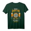 Lustiges Dartspieler T-Shirt mit Spruch - Bier Abflug Geschenk für Dartfans, Turniere & Geburtstage