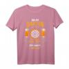Lustiges Dartspieler T-Shirt mit Spruch - Bier Abflug Geschenk für Dartfans, Turniere & Geburtstage