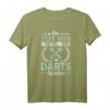 Lustiges Dart T-Shirt - Der tut nichts der will nur Darts spielen für Dartspieler, Dartfans & Vereinsmitglieder als Geschenk oder Turnieroutfit