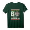Dartspieler Geschenk zum 60. Geburtstag - Dart T-Shirt für Dartkönige, Profi Dartspieler & Dartfans bei Turnieren