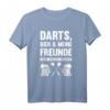 Lustiges Dart Bier & Freunde T-Shirt – Perfektes Geschenk für Dartspieler, Freunde & Anlässe wie Geburtstag & Weihnachten