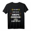 Lustiges Dartspieler T-Shirt mit Spruch – Perfektes Geschenk für Kneipen und Dartfans, inklusive Bullseye & 180 Motiv