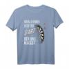 Der Pfeil der uns Hasst Dart T-Shirt - Lustiges Dart Design mit Spruch für Dartspieler & Dartfans