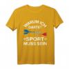 Sport Muss Sein Dart T-Shirt für Männer – Lustiges Dart Design für Dartspieler, Papas & Opas, Perfekt zu Dart Zubehör und Dartscheibe