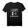 50. Geburtstag Dart T-Shirt - Ich bin nicht 50, ich bin Bullseye Dart Geschenk für Dartspieler & Fans, lustiges Motiv für runden Geburtstag